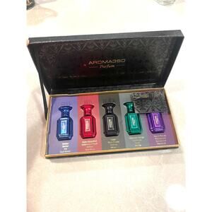 Women's Aroma360 Parfum set perfume set of 5 Benzion 0.34 fl Christmas colorful